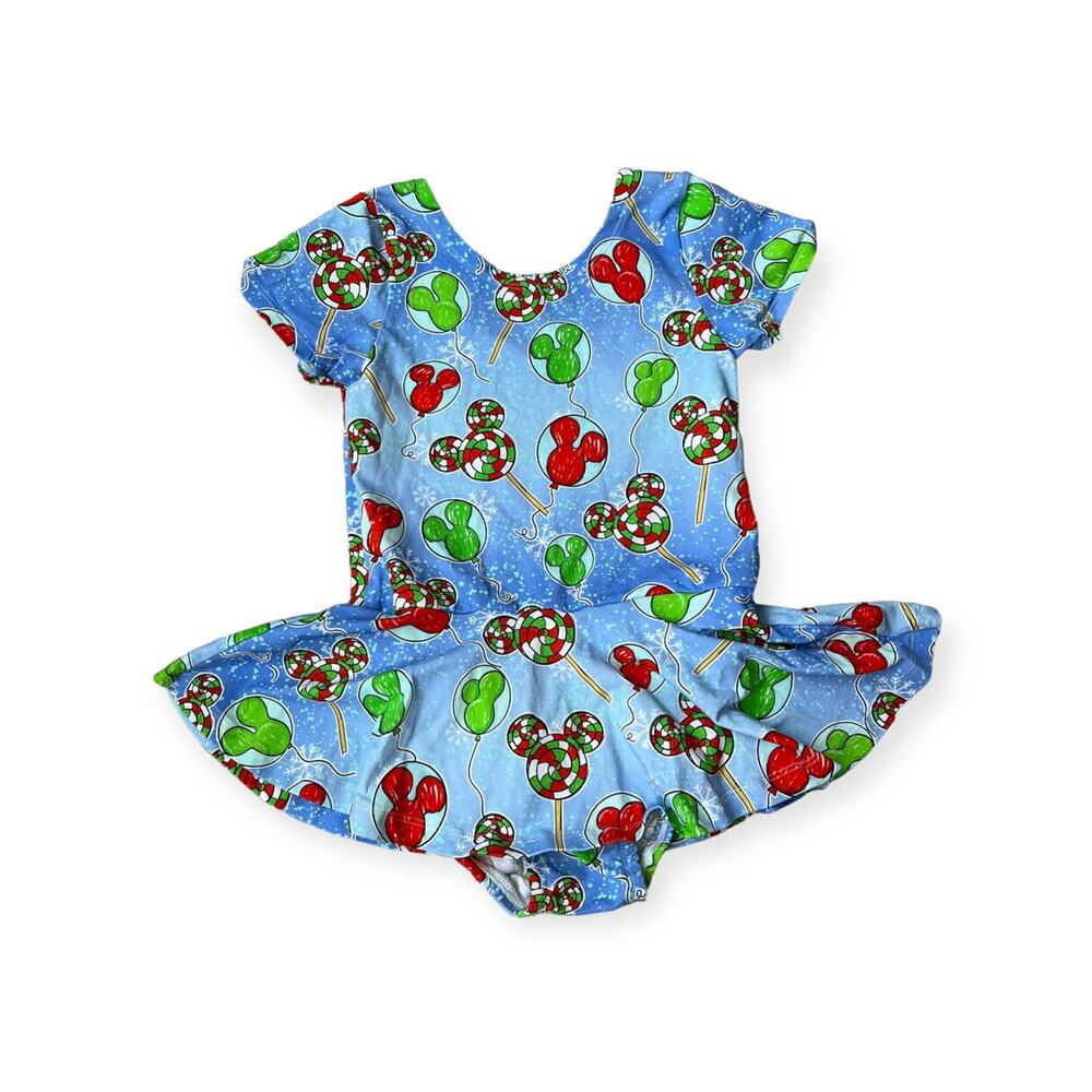 Raising Wilds Disney Holiday Skirted Leotard